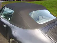 Cabrioletkap - Voor- en raamsectie. Porsche 993