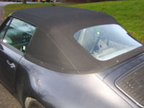 Cabrioletkap - Voor- en raamsectie. Porsche 993