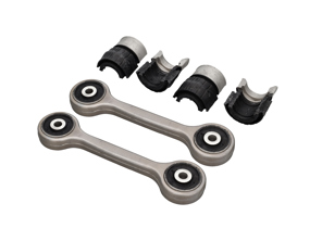 Kit de biellettes et bagues de barre stabilisatrice avant. Porsche 957 Cayenne / 958 Cayenne - 95534306910, 95534379300 - A3321140