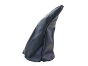 Soufflet en cuir pour levier de vitesses, Bleu Marine. Porsche 911 Turbo / Carrera - 950424073008KY, 95042407300