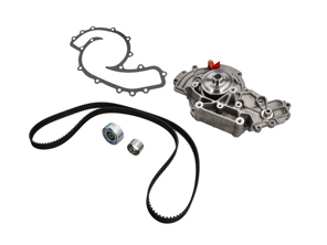 Kit de correa y polea para bomba de agua Porsche 928 4.5LS 4.7L 1977-82 - 92810515700, 92810551212, 92810557100, 92810601522, 92810613406