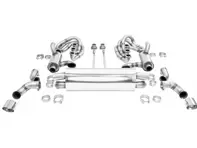 Impianto di scarico sportivo CARGRAPHIC GT, con collettori ID42 GT, con riscaldamento. Porsche 964 Carrera 2/4/RS - 96411104504, 96411104605, 96411104502, 96421103905, 96421103932, 96421104004