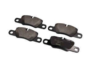Pastiglie dei freni, posteriori. Porsche 970 Panamera 3.6L / 4.8L / Turbo - 2455401, 97035294904, 97035294904TRW, 97035294908, 971698451A, 971698451L, 97035194905, 97035294902, 97035294903, 97035294905, 97035294910, 971698451D, 971698451H, 971698451M - GDB1849