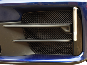 ZunSport 前保险杠不锈钢外格栅套装。适用于保时捷 Panamera 4 E-hybrid（2024 年至今）。 - ZPR104424, ZPR104424B - ZPR104424, ZPR104424B