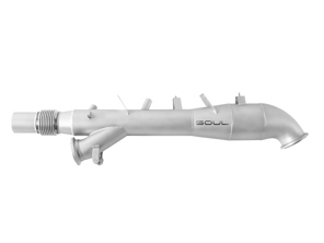 SOUL Sport Cat Downpipe. Porsche 992.2 Carrera GTS - 992254460S, 992254460SX, 992254460AA, 992254460AX - POR.9922GTS.SCC