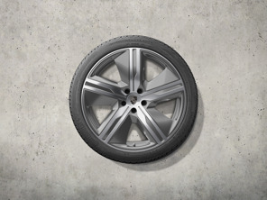 22" Macan Exklusiv-Design Winter-Radsatz, platinsilber. Porsche Macan-e - 95C044600M