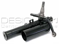 Columna de amortiguador sin inserto BOGE, delante. Porsche 911 (91134104304 / 91134104402) - 91134104304, 91134104402, 9113410440, 9113410430