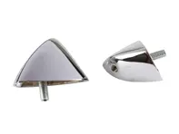 Kit de fixation pour catadioptre arrière, chromé. Porsche 356B / 356C - 64473150705, 64473150805 - 1696002410, EQ960010