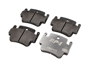 Pastillas de freno de competición EBC RP-1 Porsche 996 / Boxster 986 / 987 S - 99635294902, 99635294903, 99735193903, 99735193905, 99735193907, 99635193916 - DP81514RP1