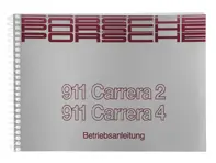 Driver’s manual for Porsche 911 (964) Carrera 2/4, MY 90, in English - WKD96452091