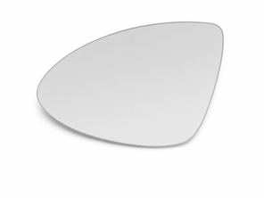 Door mirror glass (Flat), Dimmable, Left for LHD. Porsche 958.1 Cayenne 2011-14 - 95873152110