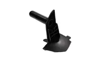 Tappo terminale in gomma per modanatura consolle centrale, nero. Porsche 982 Cayman GT4 2019>> - 991553825011E0