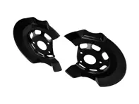 Juego de 2 placas protectoras de discos de freno DELANTEROS Porsche 911 / 930 / 914 - 90135180117, 91435180100 - 1664200200