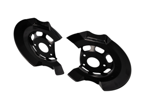 Piastre copridisco freno Set di 2 ANTERIORI. Porsche 911 / 930 / 914 - 90135180117, 91435180100 - 1664200200