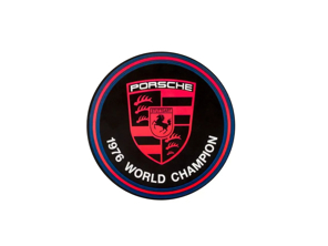 Sticker vitre Champion du Monde 1976 - 91170110328