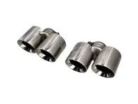Tubos de escape DesignTek de acero inoxidable pulido para Porsche 997 - 99711198210, 99711198211, 99711115200, 99711115201, 99711115100, 99711115101, 99711198110, 99711198111