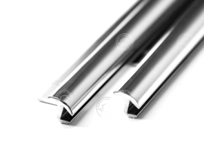 Chrome top of door trims kit for Porsche 356B / 356C Coupe - 64453193141, 64402592800, 64453143102, 64453143202 - NLA53143102