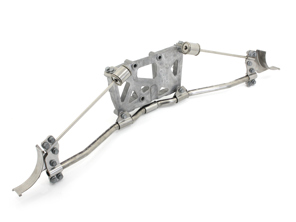 Soporte de soporte para escape. Porsche 987 Boxster / 987C Caimán - 98711104103, 98711104102