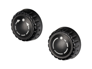 Boutons rotatifs pour radiocommande PCM. Porsche Cayenne 9PA 9PA1 955 957 - 95564295100, 955.642.951.00, 955.642.952.00, 955 642 952 00, 955 642 951 00, 95564295200