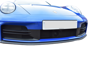Voorbumper van roestvrij staal, grilleset ZunSport. Porsche 992.2 Basis / T / S met voorcamera. - ZPR106724, ZPR106724B - ZPR106724, ZPR106724B
