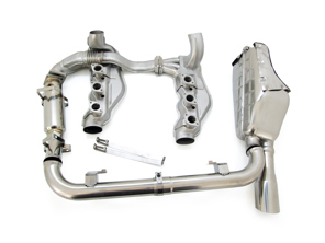 Impianto di scarico completo per Porsche 964 in Acciaio Inox - 96411104205, 96411321316, 96411321315, 96411104504, 96411104502, 96411104605, 96421104004, 96421103905, 96421103932