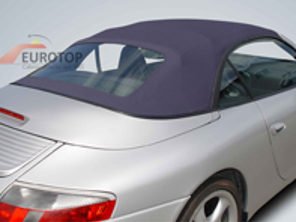 Cabriokap met helder pvc achterscherm. Porsche 996 - 98656191505151, 98656191505152, 98656191505153, 98656191505155, 98656191505302, 98656191505154, 98656191503A10, 98656191503C50, 98656191503G10