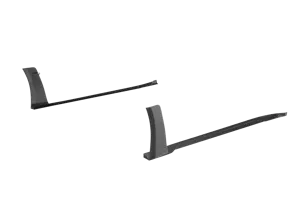 Set minigonne laterali con montanti, fibra di carbonio. Porsche 992 GT3RS - 9GT854885AOK1, 9GT854886AOK1 - 1016.992.3RS..05