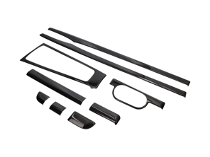 Set di rivestimenti per console interna, LHD o RHD. Porsche 982 Boxster / Cayman / 991.2 2017>>