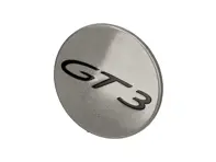 Distintivo per tappo ruota Center Lock 'GT3' per Porsche - 99736120790