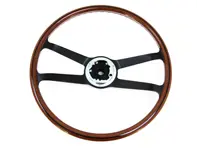 Volant Bois 42cm, Porsche 911 1965-69 - 90134708211, 90134708201 - STG116102B, 121401-AK0, 1645500400