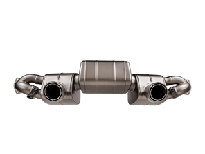 Akrapovic Slip-On Race Line (Titan). Porsche 718 Cayman GT4 RS / Spyder RS - S-PO/TI/24, 9GT251053A - S-PO/TI/24