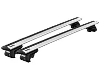 Thule Evo 135 Système de barres de toit en aluminium pour Porsche 958 Cayenne 2010-17 - 711400, 710400