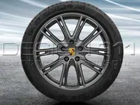 Panamera de 20' (971) Llantas de aleación de diseño exclusivo PLATINUM y neumáticos de invierno Original Porsche - 971044600D