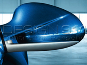 Außenspiegelblenden Alu-Optik. Porsche 997 / Boxster 987 / Cayman 987C - 99704480209
