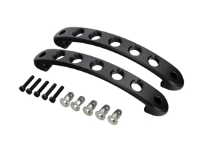 Speed Hole Aluminium-Innentürgriff 6 7/8", Paar. Porsche 911 - 90153106700 - InteriorHandle_6_7/8in_Speed_Black, InteriorHandle_6_7/8in_Speed_Silver