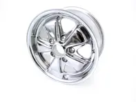 15' Alufelgen Ultralite Chrome Fuchs Style 7.0J ET47 für Porsche Auto