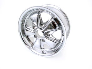 15' jantes en alliage de style Fuchs Chrome Ultralite 7.0J ET47 pour voiture Porsche