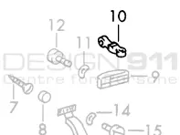 Biella porta. Porsche 911 69-73 - 90153106600