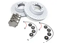 Pack Plaquettes et Disques de Frein ARRIERE Porsche 997 3.8L GTS - 99734190100, 95535296000, 99735193907, 99761267602, 99635208600, 99635208602, 99635240503, 99635240603