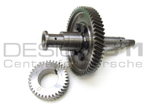 Albero intermedio con ingranaggio distribuzione numero 0. Porsche 993 - 99310591156, 99310591154, 99310591152