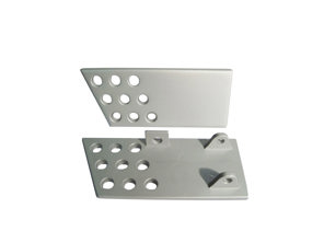 Rennline Aluminium Interior Door Handle Set. PERFORATED. Porsche 911/912/930 / 964 - DH03