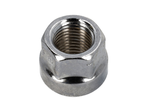 Radmutter (offenes Ende) Kugelbund R14 (Chrom-Finish) passt für verschiedene Porsche-Modelle - N0201121