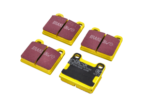 EBC YELLOW Brake Pads 'Fast Road' Rear. Porsche 911 / 930  (OE Part No 91135295003 / 91135295004) - 91135295005, 91135295003, 91135295004, 91135295006, 91135295007 - DP4104R