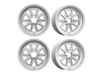Outlaw52 001 Alufelgensatz 16" Mattsilber. Porsche 911 - 001FS-67053+23, 001FS-68053+10