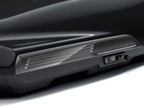 Lame laterali sostituibili per box da tetto Porsche Performance, in Volcano Grey metallizzato. Porsche 991/992 - 9Y0044871, 9Y0044870, 9Y0044871A, 9Y0044871B, 9Y0044871C