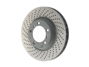 Bremsscheibe vorn, gelocht, Monoblock, 330x34mm. Porsche 992.1 Carrera - 992615301, 992615401 - PFL39983, PFR39984