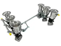 Kit de corps de papillon individuel Jenvey à 3 boulons de 45 mm. Porsche 964 - WFR024, WFR029, WFR043, WFR060, WFR505, WFR024 - ABF2/65, RH01, RH01M, TP1, TP11