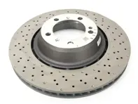 Rotor de disque de frein avant. Porsche 991.2 2S / 4S / C2S / C4S / 992.1 C2S / C4S (référence OE 9P1615301 / 9P1615302) - 992615601H, 992615602H