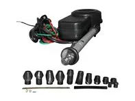 Antena eléctrica cromada, base 28mm. Porsche 911 1963-89 - EQ035100, 1600900100