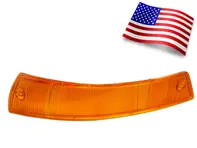 Blinkerglas vorne, ohne Rand (SWB). Porsche 911/912 1965-68 USA - 90163140102, 90163140202, 14848, 14848/D, 14848/S